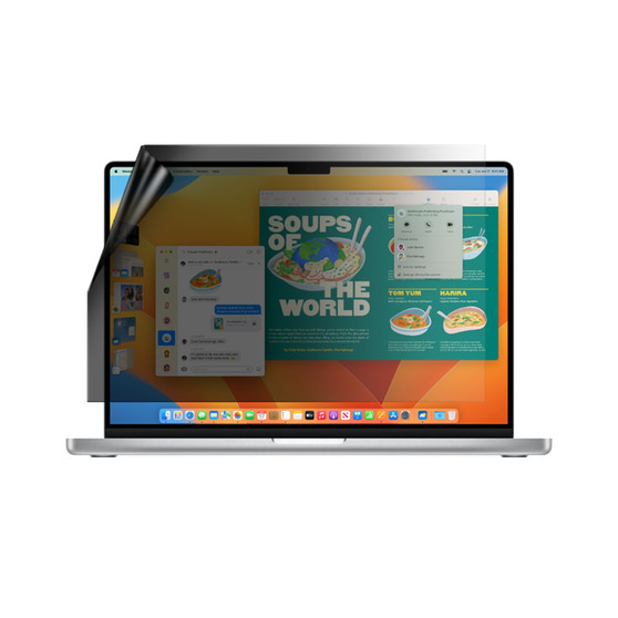 Apple MacBook Pro 16 M2 Privacy Lite Screen Protector