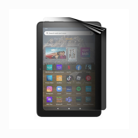 Amazon Fire HD 8 (12th Gen) Privacy (Portrait) Screen Protector