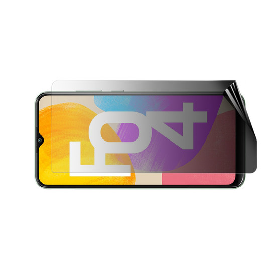 Samsung Galaxy F04 Privacy (Landscape) Screen Protector