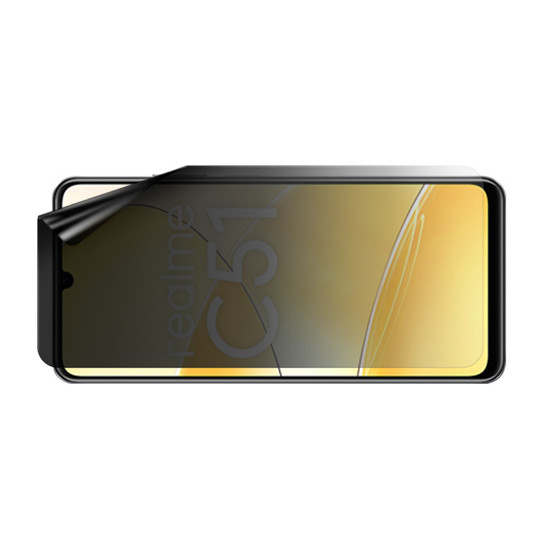 Realme C51 Privacy Lite (Landscape) Screen Protector