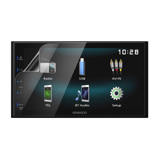 Kenwood DMX120BT Matte Screen Protector