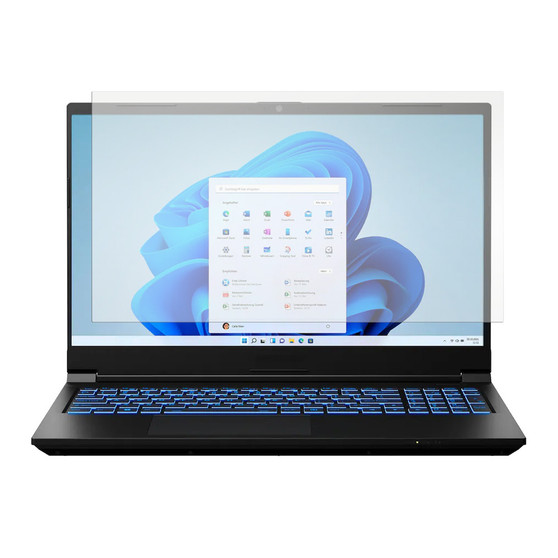 Medion Erazer Crawler E30 (15) Paper Screen Protector