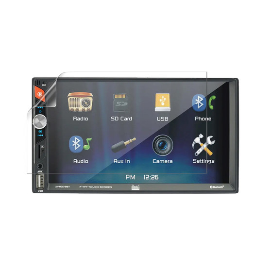 Dual XVM279BT Silk Screen Protector