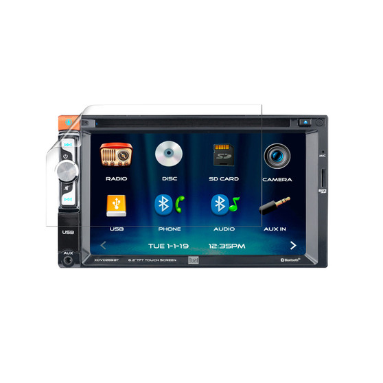 Dual XDVD269BT Silk Screen Protector
