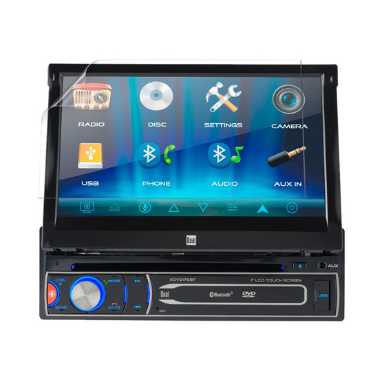 Dual XDVD179BT Silk Screen Protector