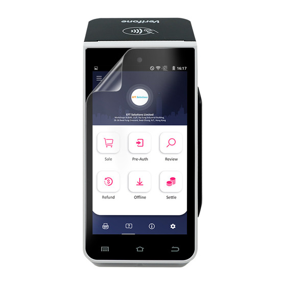 Verifone X990 Silk Screen Protector