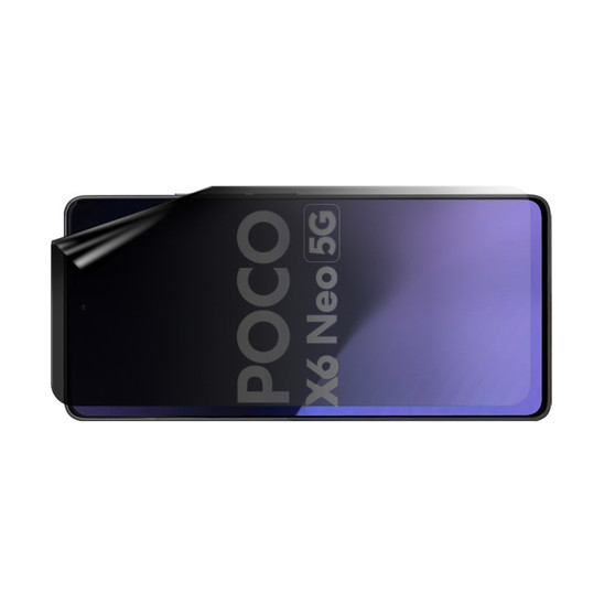 Xiaomi Poco X6 Neo 5G Privacy Lite (Landscape) Screen Protector