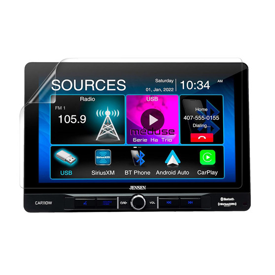 Jensen CAR110W Silk Screen Protector