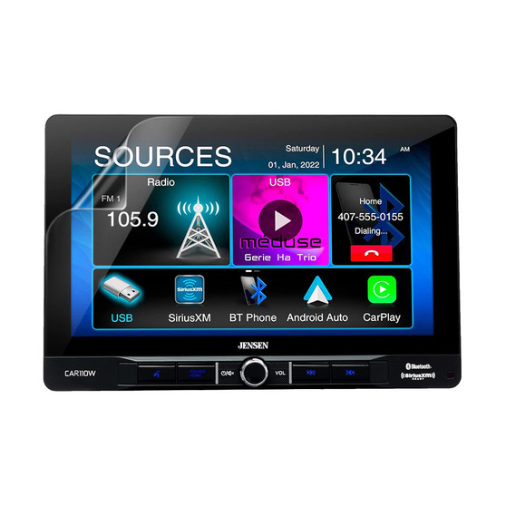 Jensen CAR110W Matte Screen Protector