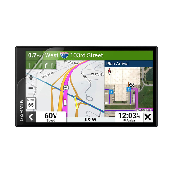 Garmin Dezl LGV610 Matte Screen Protector