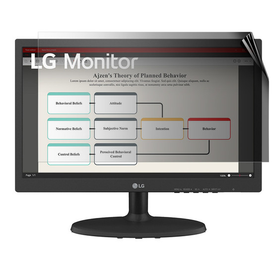 LG Monitor 19BA300 Privacy Screen Protector