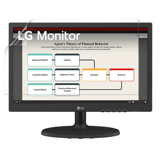 LG Monitor 19BA300 Silk Screen Protector