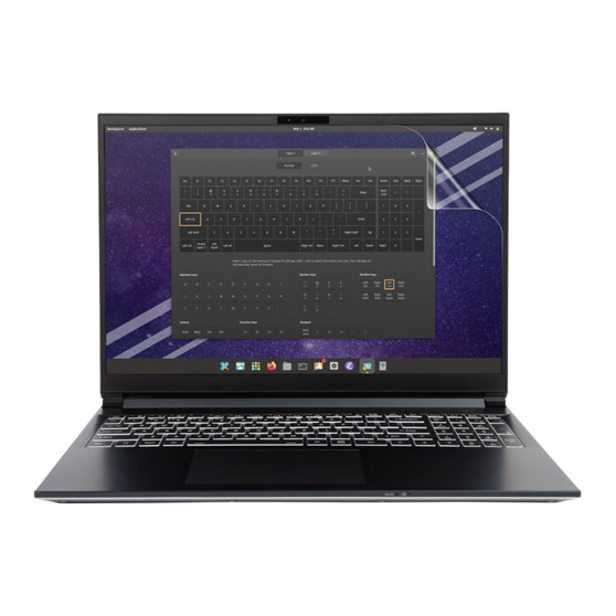 System76 Darter Pro darp10 (16) Vivid Screen Protector