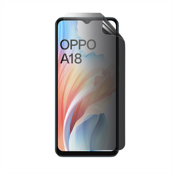 Oppo A18 Privacy Screen Protector