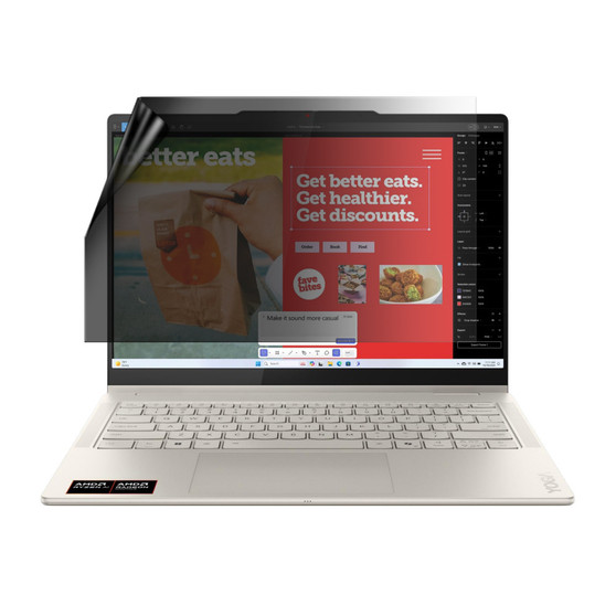 Lenovo Yoga 7 14AKP10 (2-in-1) Privacy Lite Screen Protector