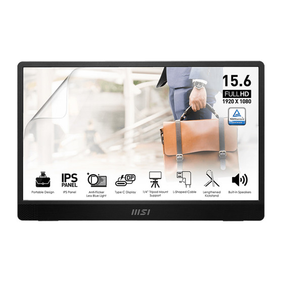 MSI PRO MP161 E2 Matte Screen Protector