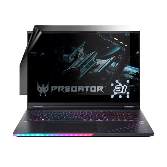 Acer Predator Helios 18 AI (PH18-73) Privacy Lite Screen Protector