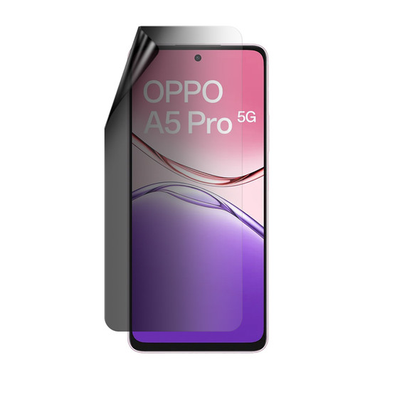 Oppo A5 Pro 5G Privacy Lite Screen Protector