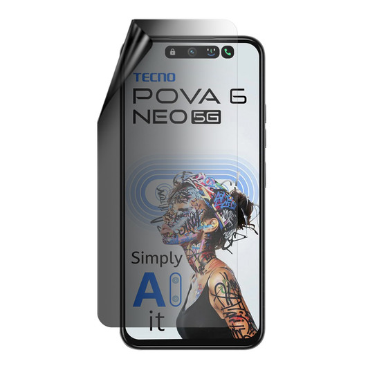 Tecno Pova 6 Neo 5G Privacy Lite Screen Protector