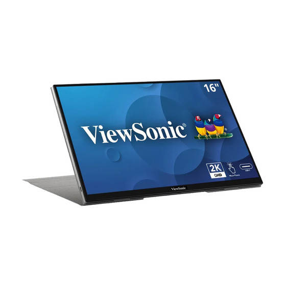 ViewSonic Monitor TD1656-2K