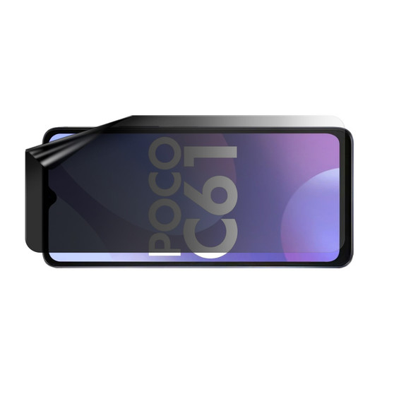 Xiaomi Poco C61 Privacy Lite (Landscape) Screen Protector