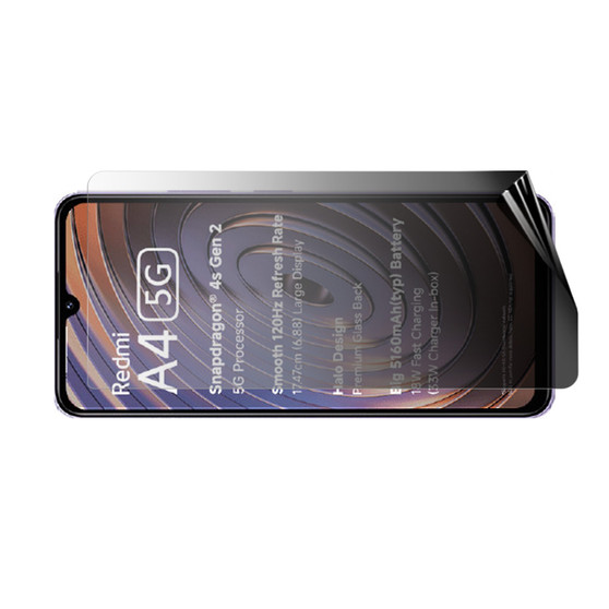 Xiaomi Redmi A4 5G Privacy (Landscape) Screen Protector