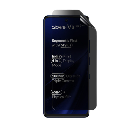 Alcatel V3 Ultra 5G Privacy Quad Screen Protector