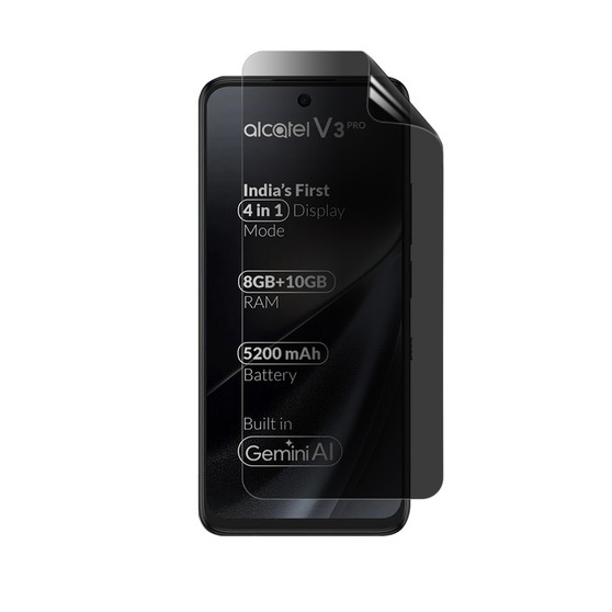 Alcatel V3 Pro 5G Privacy Quad Screen Protector