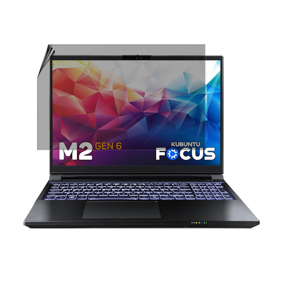 Kubuntu Focus M2 Gen 6 (16) Privacy Quad Screen Protector