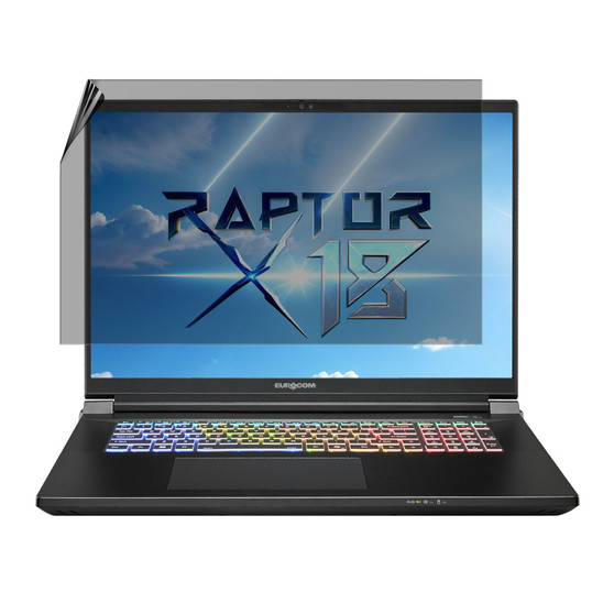 Eurocom Raptor X18 Privacy Quad Screen Protector
