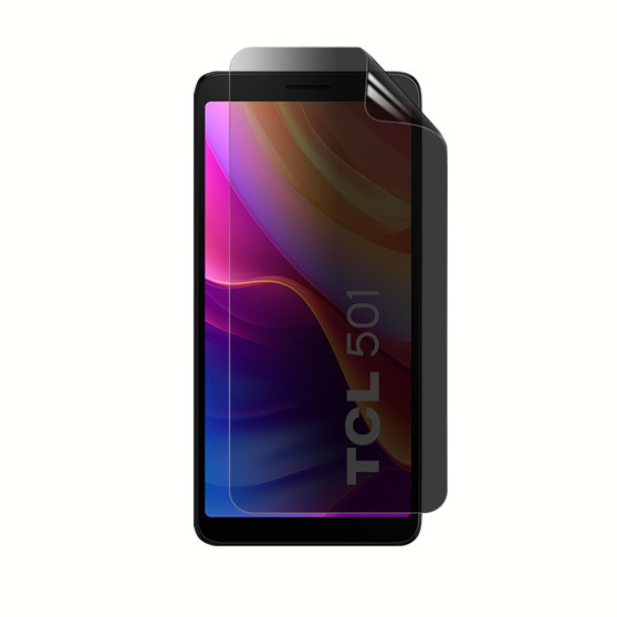 TCL 501 Privacy Quad Screen Protector