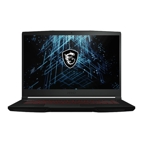 MSI GF63 Thin 11SC Privacy Quad Screen Protector