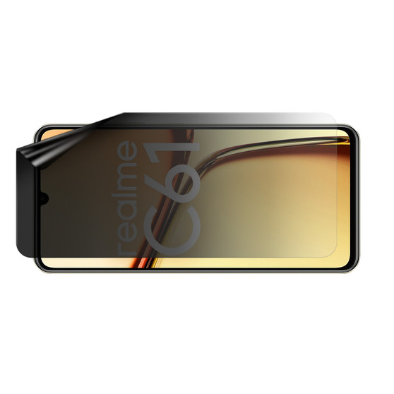 Realme C61 Privacy Lite (Landscape) Screen Protector