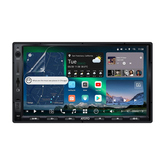 Atoto X10G2A7E (7) Vivid Screen Protector