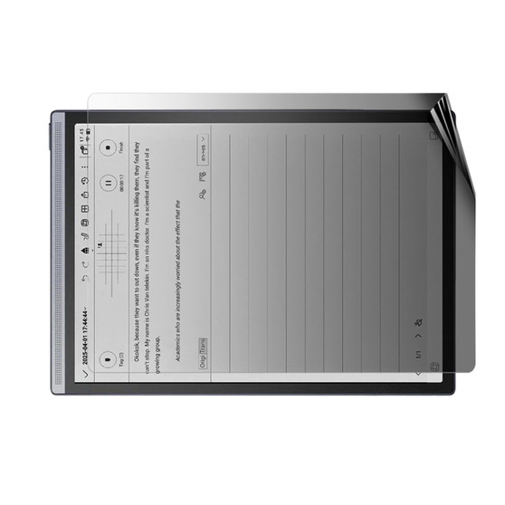 iFLYTEK AINOTE Air 2 Privacy Screen Protector