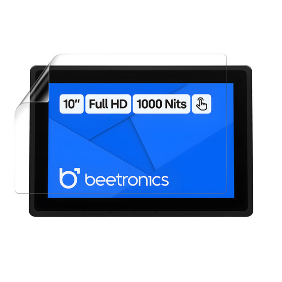Beetronics 10 Inch Touchscreen Metal 10HB9M/U1 Silk Screen Protector