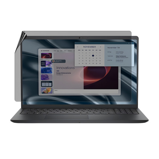 Dell Pro 15 Essential PV15255 Privacy Quad Screen Protector