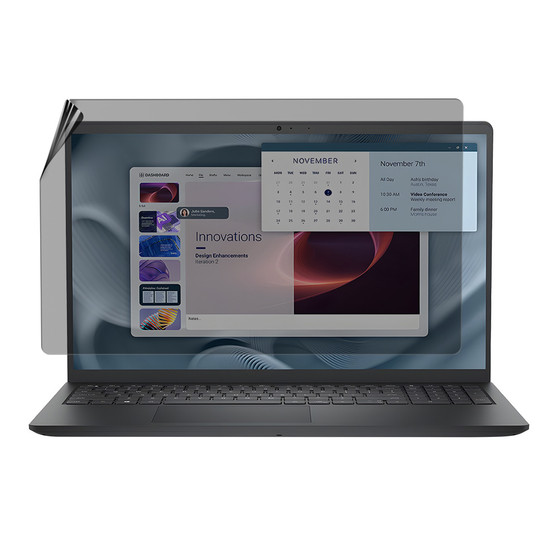 Dell Pro 15 Essential PV15250 (Non-Touch) Privacy Quad Screen Protector