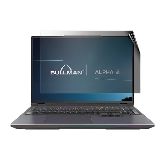 Bullman Alpha 16 X5 Intel Privacy Screen Protector