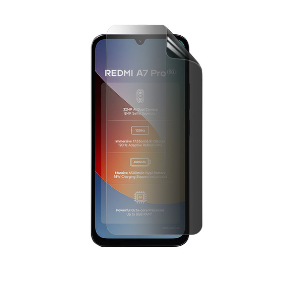 Xiaomi Redmi A7 Pro 5G Privacy Screen Protector