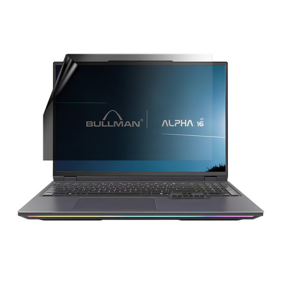 Bullman Alpha 16 X5 Intel Privacy Lite Screen Protector