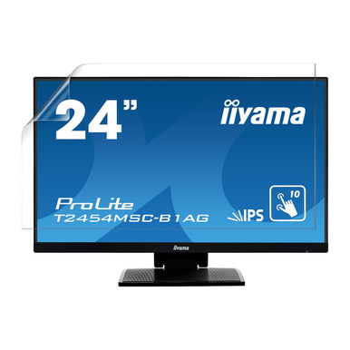 Film Protection Écran FX-Clear Pour Iiyama ProLite T2454MSC-B1AG - Ultra-Transparent, Antireflet - 8