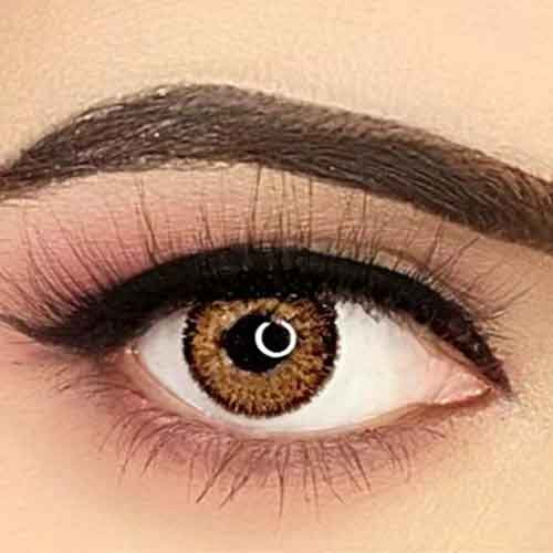 Premium Hazel Coloured Cosmetic Contact Lenses