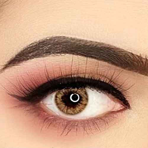 Gold Honey Coloured Cosmetic Contact Lenses