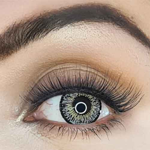 Caramelized Coloured Cosmetic Contact Lenses