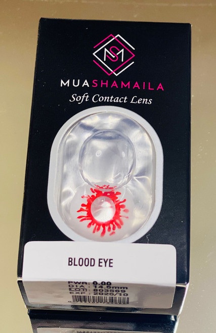 Blood Eye Coloured Cosmetic Contact Lenses