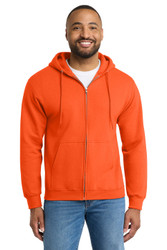 Port & Co Essential Fleece Full Zip Hooded Sweatshirt