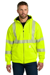 Carhartt ANSI 107 Class 3 Lined Full Zip Sweatshirt