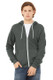 BELLA+CANVAS Unisex Sponge Fleece Full Zip Hoodie