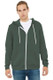 BELLA+CANVAS Unisex Sponge Fleece Full Zip Hoodie